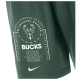 Nike Ανδρικό σορτς Milwaukee Bucks Club Courtside Fleece Shorts Nike Ανδρικό σορτς Milwaukee Bucks Club Courtside Fleece Shorts